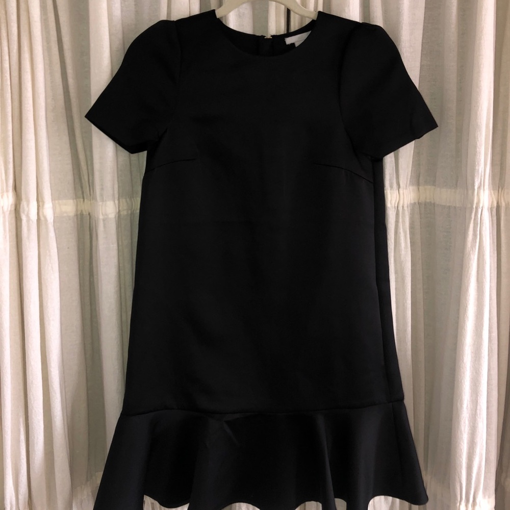 H&M Black Satin Mini Dress